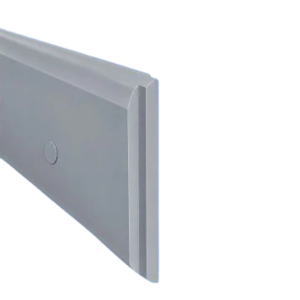 LISSE DE PROTECTION PEHD 2000X95X15 MM GRIS RAL 7040